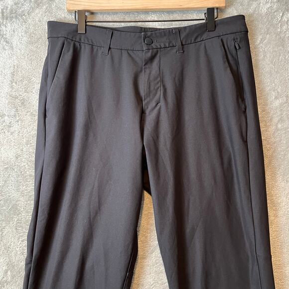 Lululemon Commission Pant‎ Slim *Warpstreme Black Size 34 X 29” - Picture 2 of 10